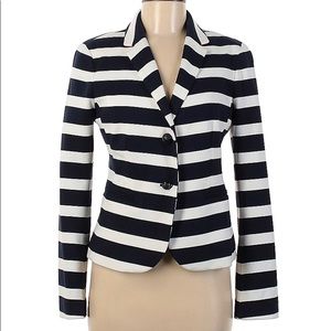 Striped Navy Blazer GAP